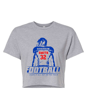 Goshen Football Design 5 Crop Top