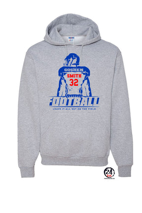 Goshen Football Design 5 Hooded Sweatshirt