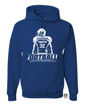 Goshen Football Design 5 Hooded Sweatshirt