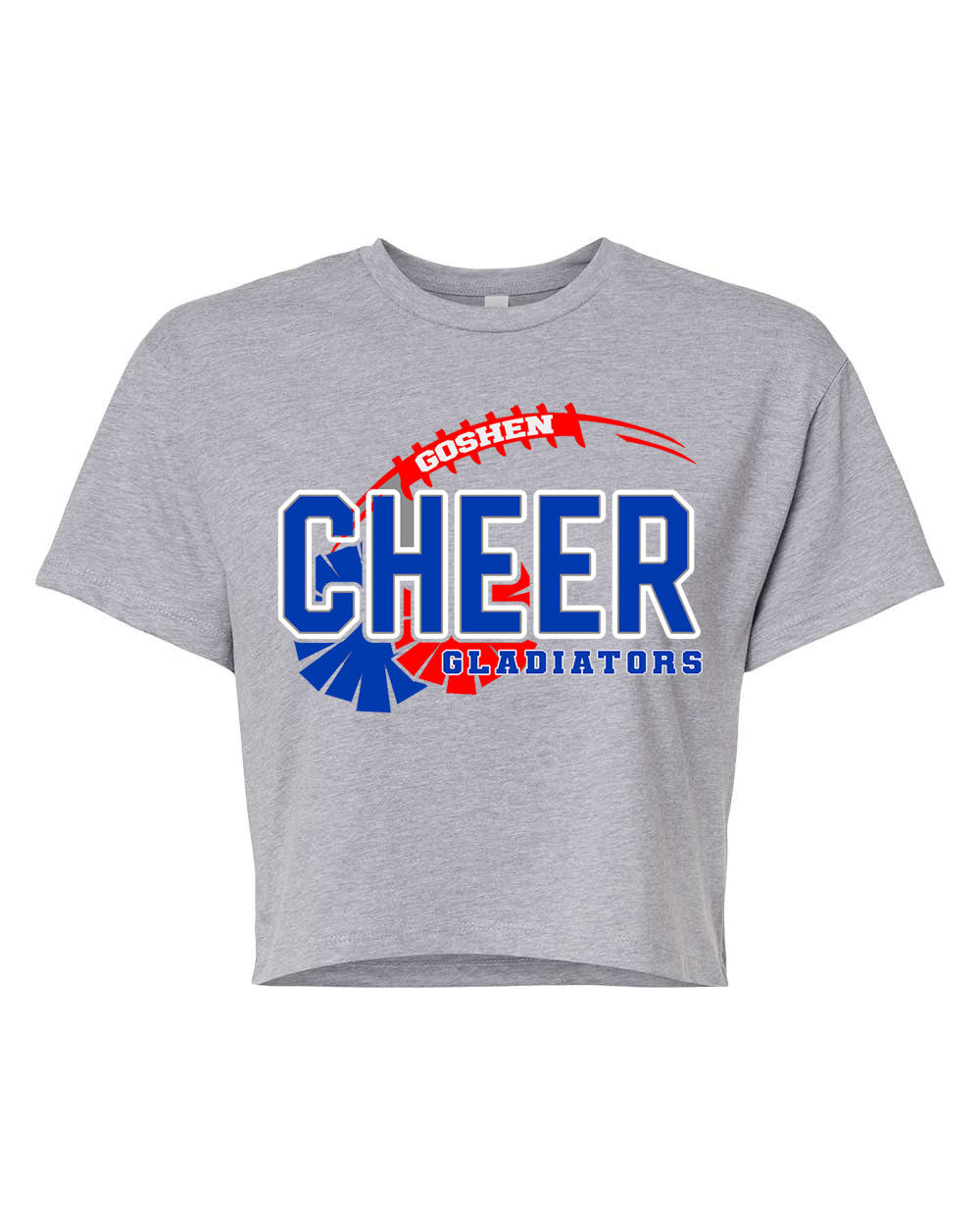 Goshen Cheer Design 6 Crop Top