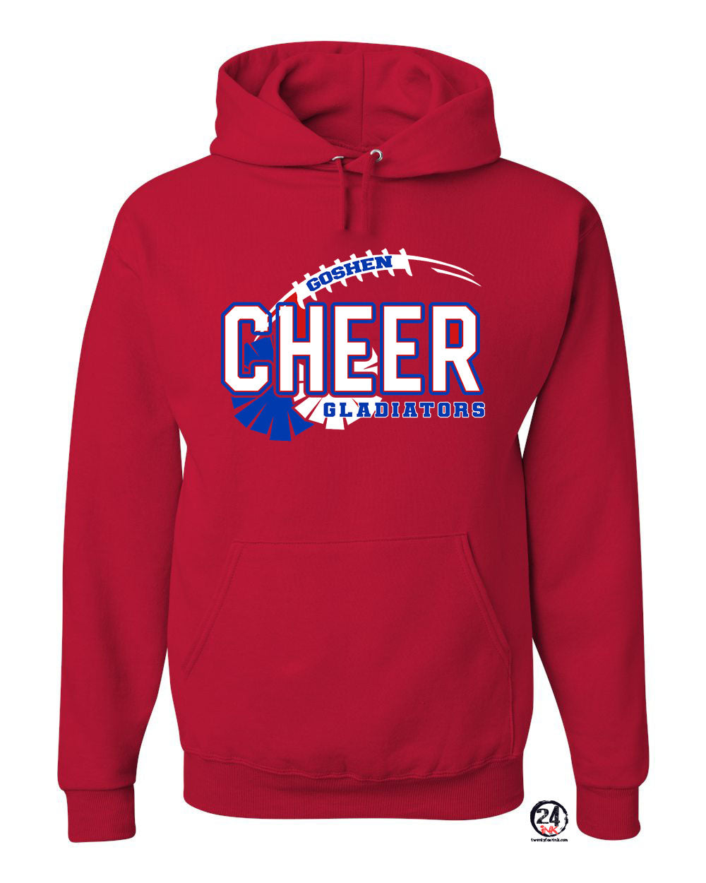 Goshen Cheer Design 6 Hooded Sweatshirt