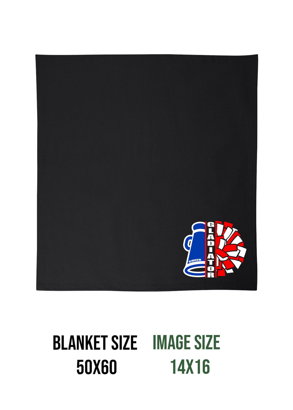 Goshen Cheer Design 10 Blanket