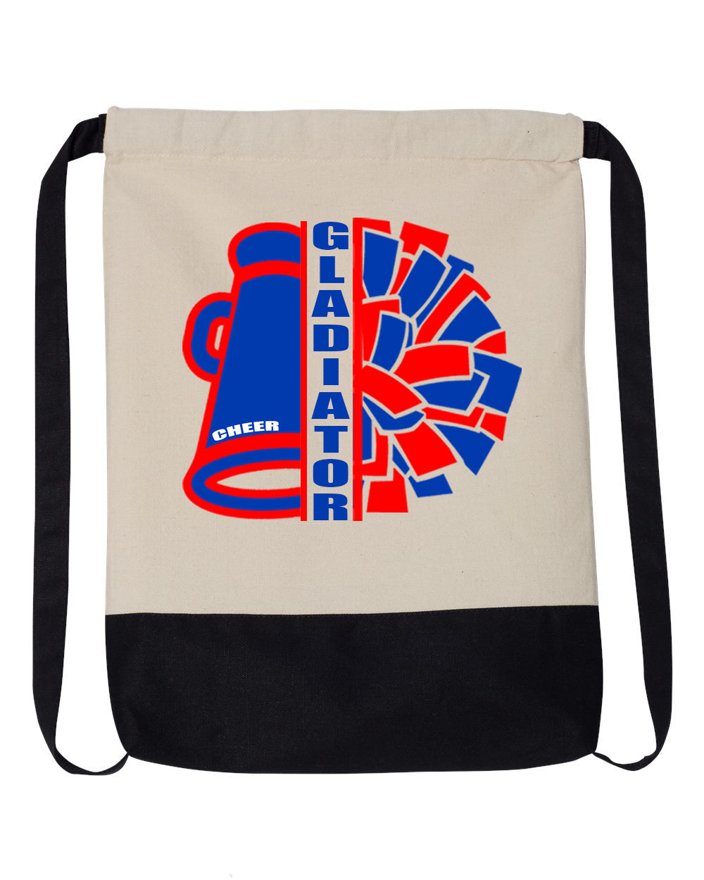 Goshen Cheer design 10 Drawstring Bag