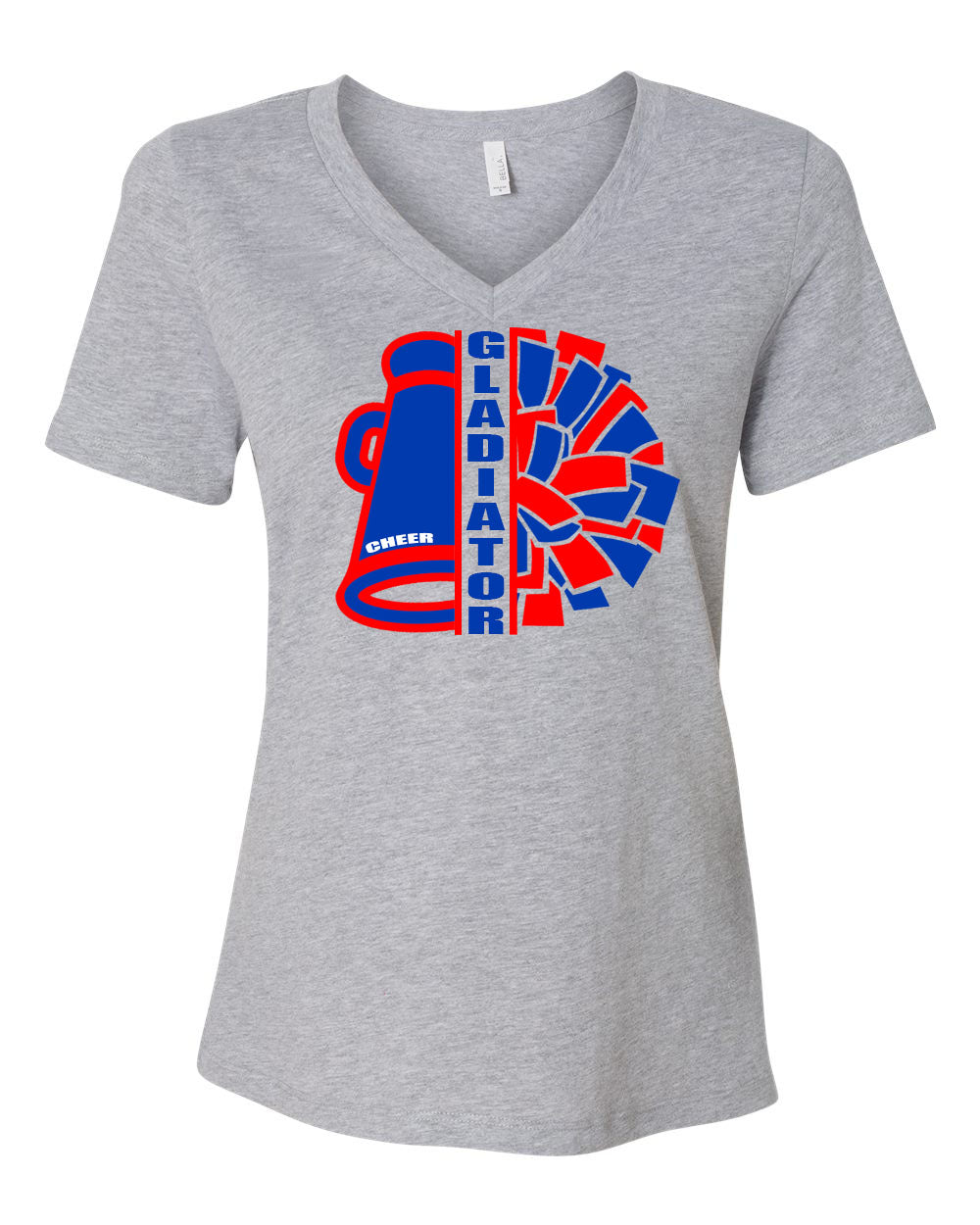Goshen Cheer Design 10 V-neck T-shirt