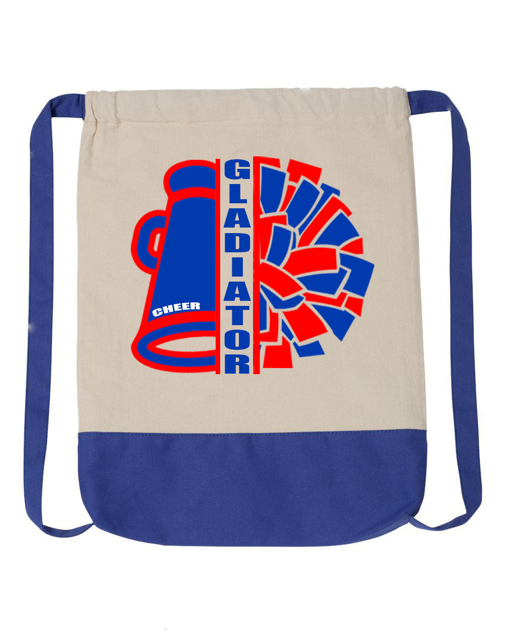 Goshen Cheer design 10 Drawstring Bag