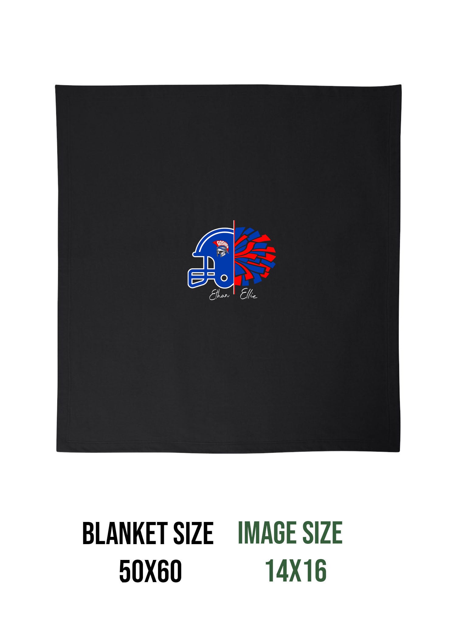 Goshen Cheer Design 11 Blanket