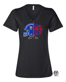 Goshen Cheer Design 7 V-neck T-shirt