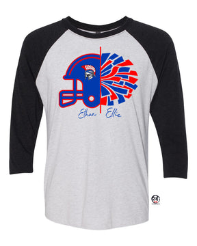 Goshen Cheer Design 11 raglan shirt