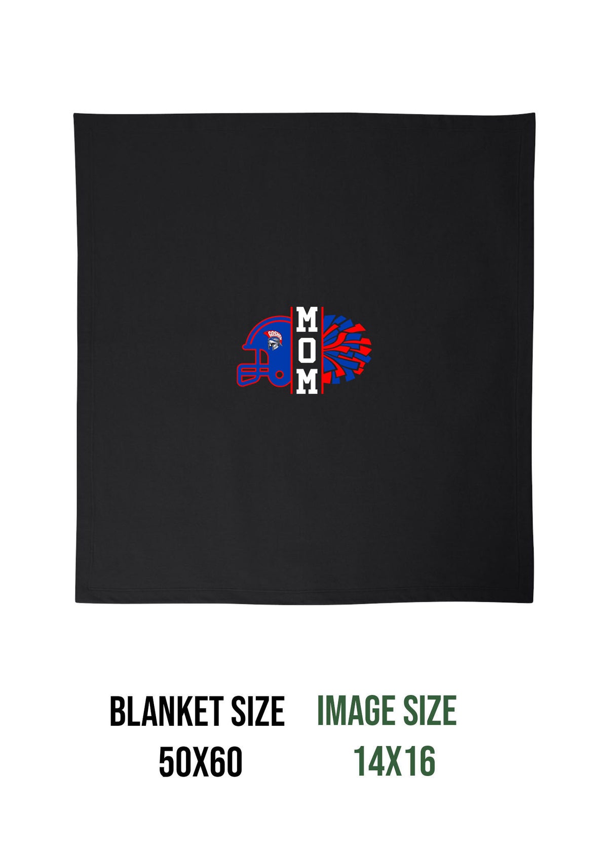 Goshen Cheer Design 7 Blanket