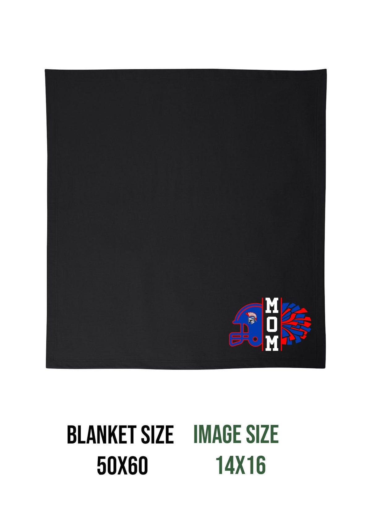 Goshen Cheer Design 7 Blanket