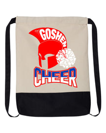 Goshen Cheer design 8 Drawstring Bag