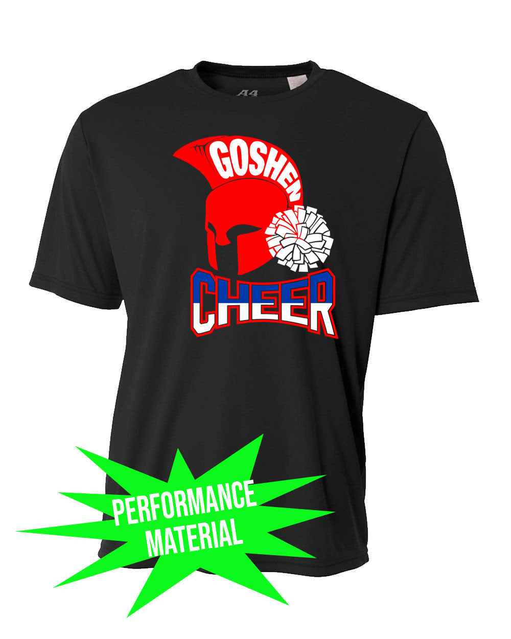 Goshen Cheer Performance Material design 8 T-Shirt