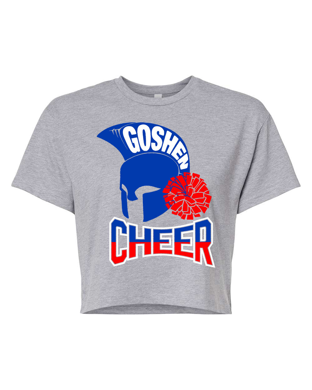 Goshen Cheer Design 8 Crop Top
