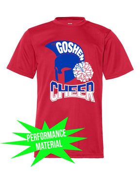 Goshen Cheer Performance Material design 8 T-Shirt