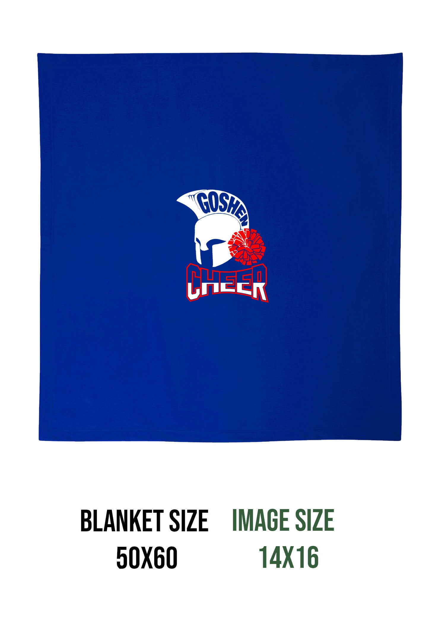 Goshen Cheer Design 8 Blanket