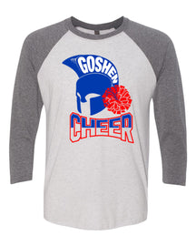 Goshen Cheer Design 8 raglan shirt