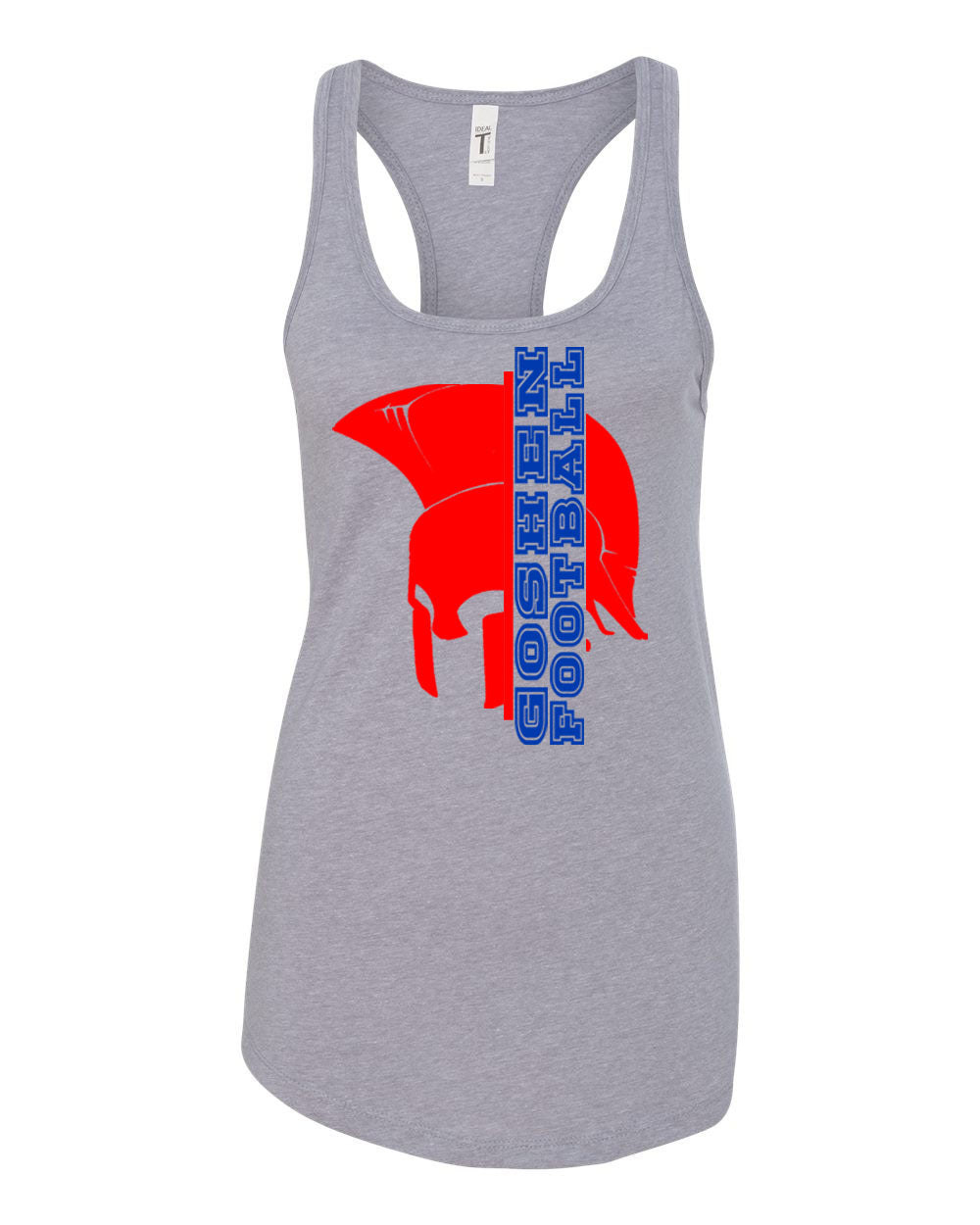 Goshen Football design 7 Racerback Tank Top