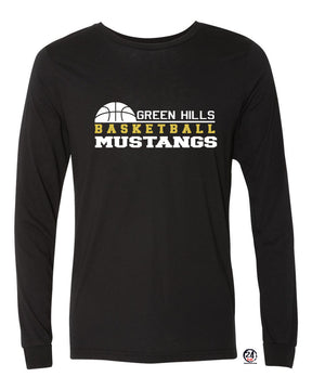 Green Hills Basketball design 3 Long Sleeve Shirt