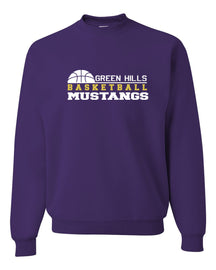 Green Hills Basketball Design 3 non hooded sweatshirt