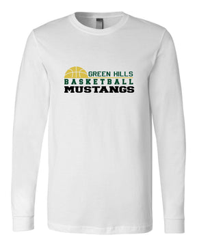 Green Hills Basketball design 3 Long Sleeve Shirt