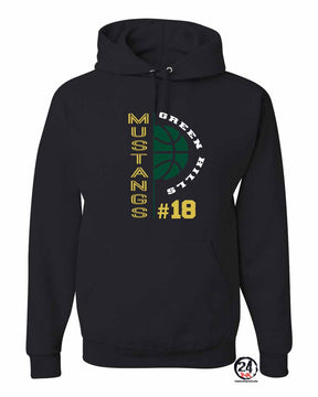 Green Hills Basketball Design 4 Hooded Sweatshirt