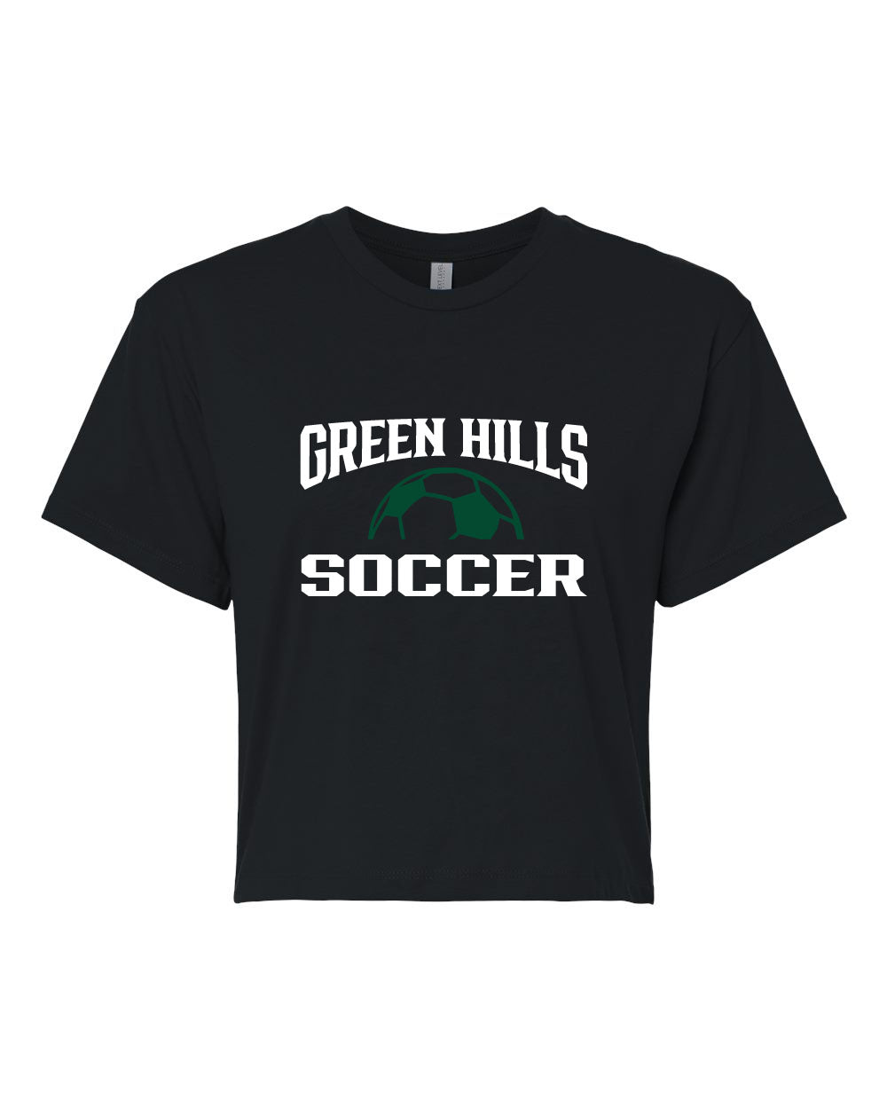 Green Hills Soccer design 1 Crop Top