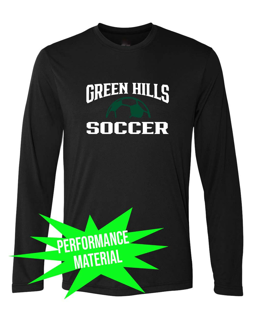 Performance Material Design 1 Long Sleeve Shirt