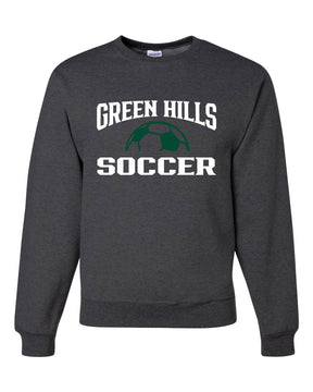 Green Hills Soccer Design 1 non hooded sweatshirt