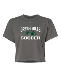 Green Hills Soccer design 1 Crop Top