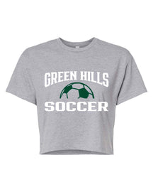 Green Hills Soccer design 1 Crop Top