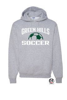 Green Hills Soccer Design 1 Hooded Sweatshirt