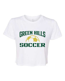 Green Hills Soccer design 1 Crop Top