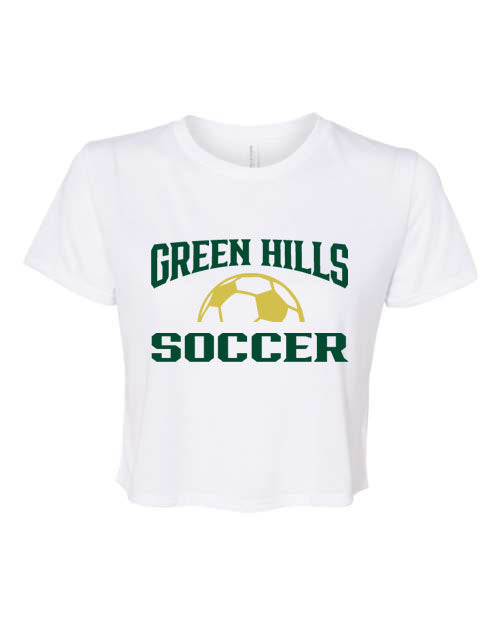 Green Hills Soccer design 1 Crop Top