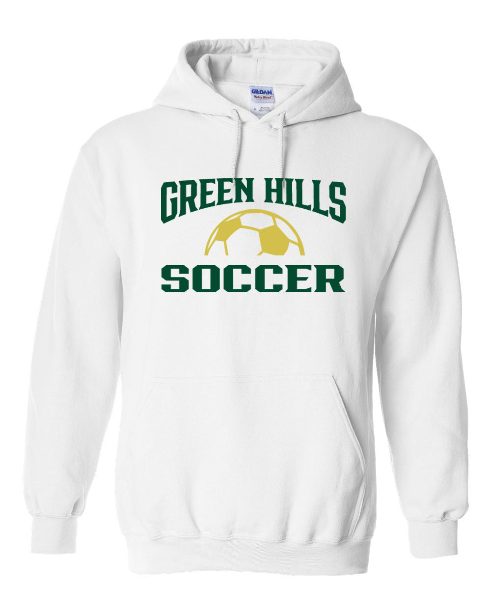 Green Hills Soccer Design 1 Hooded Sweatshirt