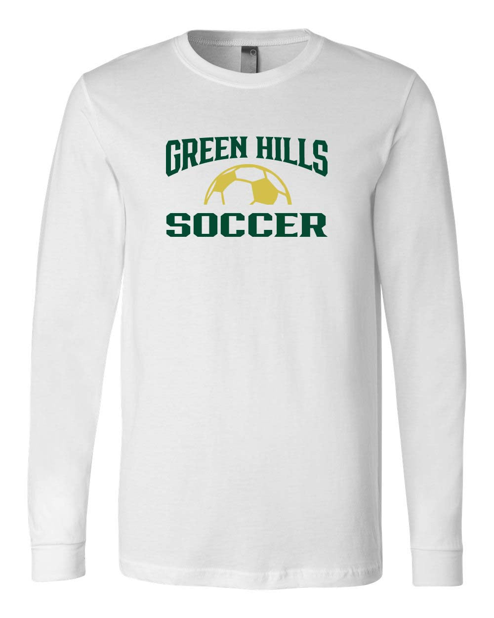 Green Hills Soccer design 1 Long Sleeve Shirt