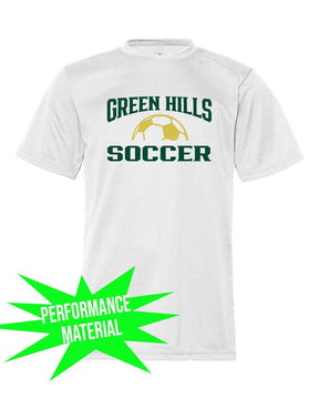 Green Hills Soccer Performance Material design 1 T-Shirt