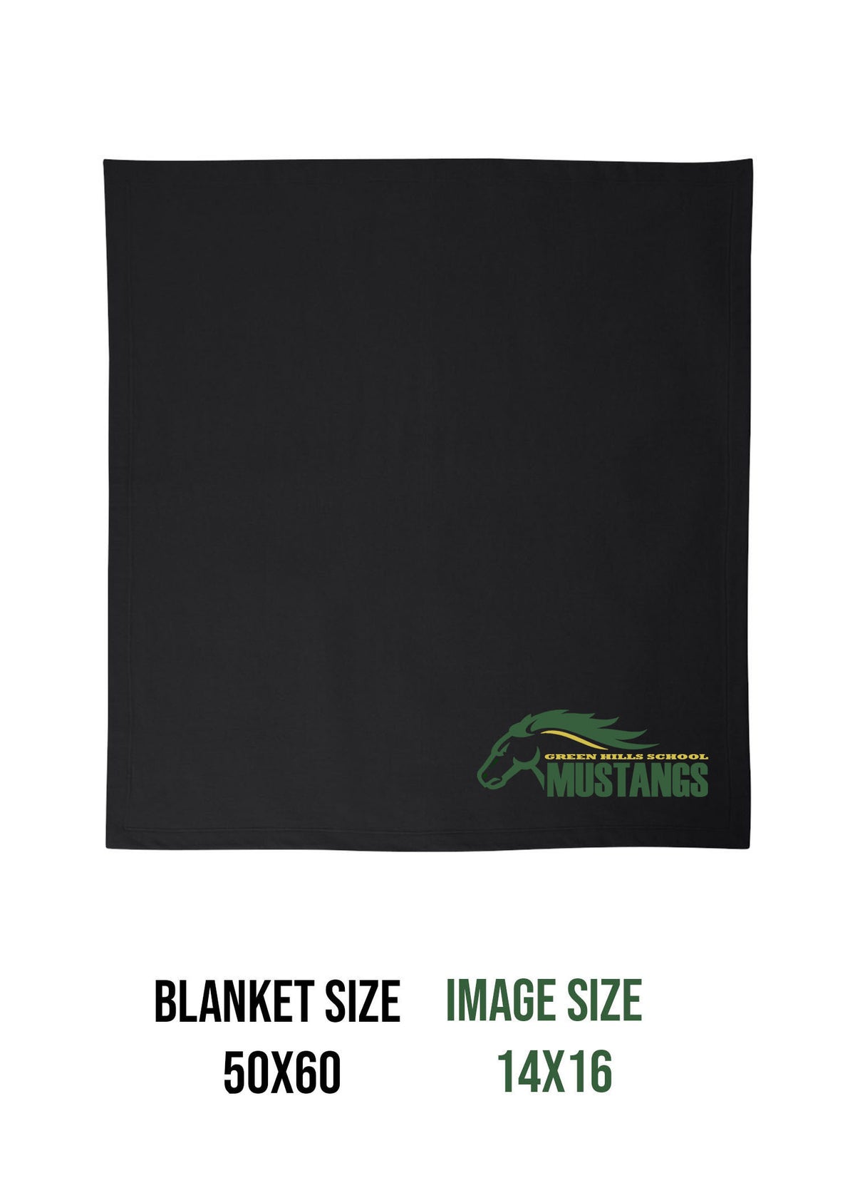 Green Hills Design 4 Blanket