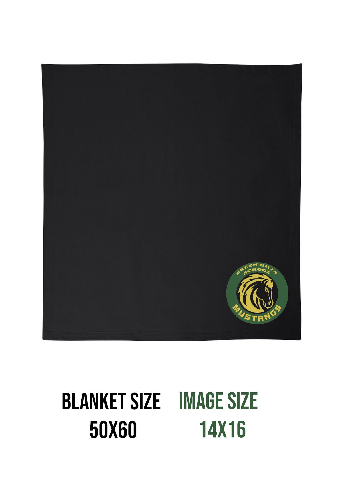 Green Hills Design 5 Blanket