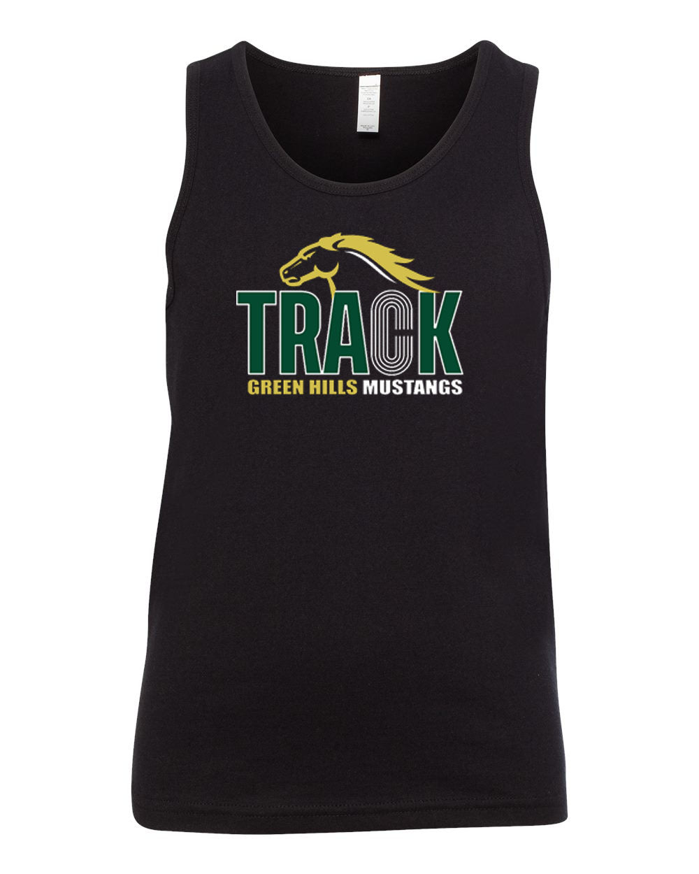 Green Hills Track design 1 Muscle Tank Top