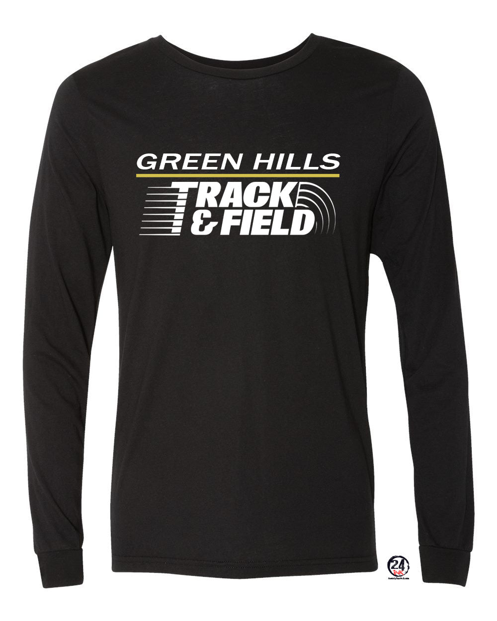 Green Hills Track design 2 Long Sleeve Shirt