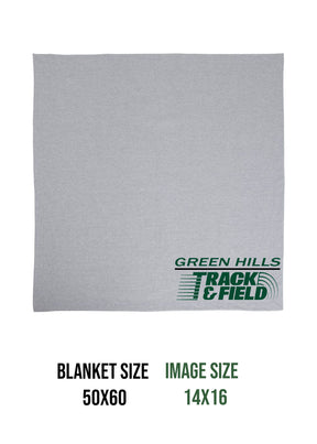 Green Hills Track Design 2 Blanket