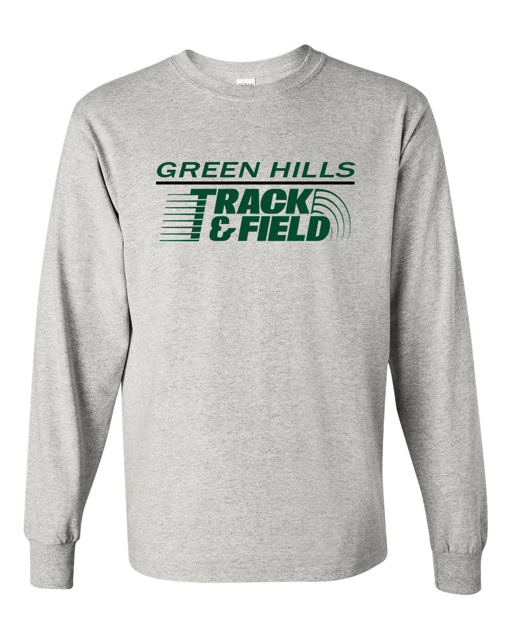 Green Hills Track design 2 Long Sleeve Shirt