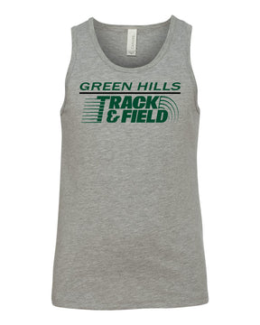 Green Hills Track design 2 Muscle Tank Top