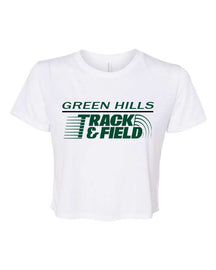 Green Hills Track design 2 Crop Top