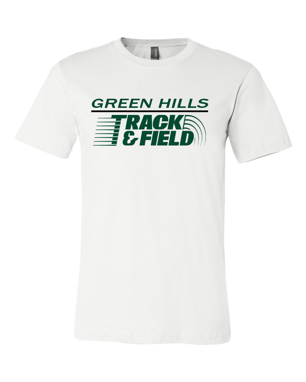 Green Hills Track Design 2 T-Shirt