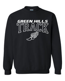 Green Hills Track Design 3 non hooded sweatshirt