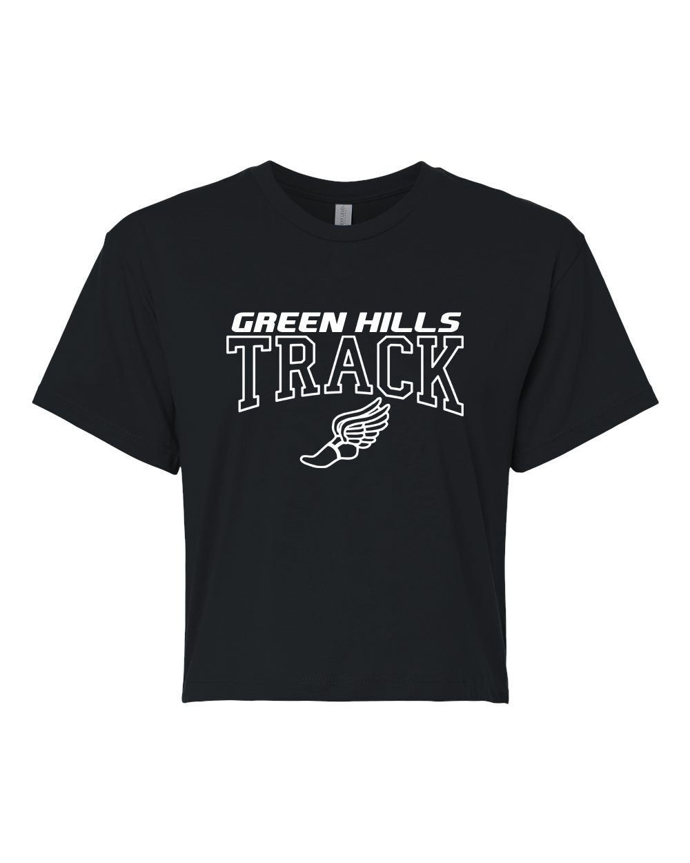 Green Hills Track design 3 Crop Top
