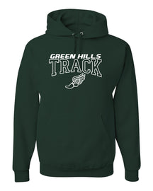 Green Hills Track Design 3 Hooded Sweatshirt