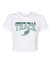 Green Hills Track design 3 Crop Top