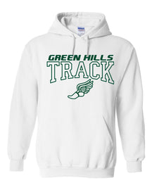 Green Hills Track Design 3 Hooded Sweatshirt